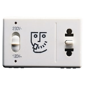 GEWISS - GEWGW20841 PRESA PER RASOIO ST.EUR./AMERICANO SY/WT