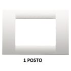 GEWISS - GEWGW22101 PLACCA 1M BIANCO NUVOLA SYSTEM VIRNA