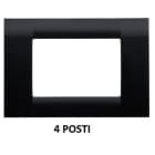 GEWISS - GEWGW22114 PLACCA 4M NERO TONER SYSTEM VIRNA
