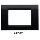 GEWISS - GEWGW22114 PLACCA 4M NERO TONER SYSTEM VIRNA