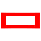 GEWISS - GEWGW22126 PLACCA 6M ROSSO GERANIO SYSTEM VIRNA