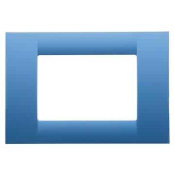 GEWISS - GEWGW22163 PLACCA 3P AZZURRO CIELO SYSTEM VIRNA
