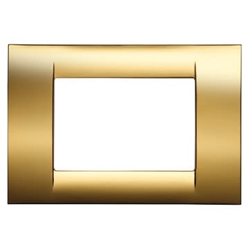 GEWISS - GEWGW22263 PLACCA 3P ORO ANTICO SYSTEM VIRNA