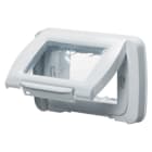 GEWISS - GEWGW22461 PLACCA STAGNA 4M.BIANCO NUVOLA TOP SYST.
