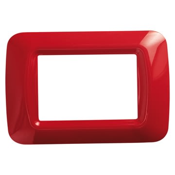 GEWISS - GEWGW22523 PLACCA 3M ROSSO GERANIO TOP SYSTEM