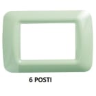 GEWISS - GEWGW22546 PLACCA 6M VERDE VENEZIA TOP SYSTEM