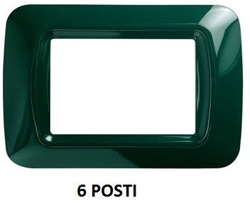 GEWISS - GEWGW22556 PLACCA 6M VERDE RACING TOP SYSTEM