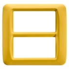 GEWISS - GEWGW22587 PLACCA 8M GIALLO MAIS TOP SYSTEM