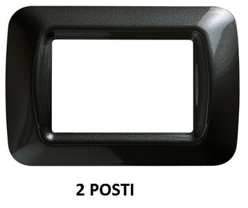 GEWISS - GEWGW22612 PLACCA 2M ARDESIA METALL.TOP SYSTEM