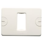 GEWISS - GEWGW24001 PLACCA 1M BIANCO COMPACT