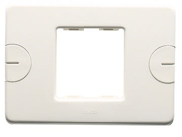 GEWISS - GEWGW24002 PLACCA 2 POS.BIANCO COMPACT