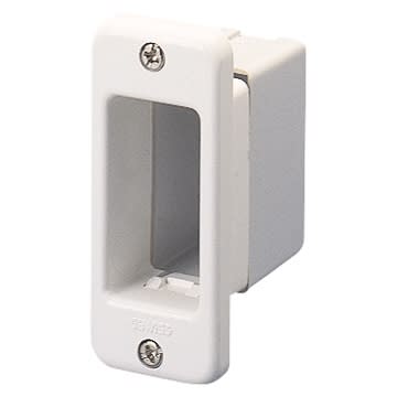 GEWISS - GEWGW24008 PLACCA PER PROFILATI - AUTOPORTANTE - 1 POSTO - BIANCO NUVOLA - SYSTEM