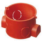 GEWISS - GEWGW24232 SCATOLA TONDA DA INCASSO - COMPONIBILE - HALOGEN FREE - DIAMETRO 60x42