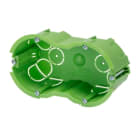 GEWISS - GEWGW24282PM SCATOLA 2+2 POSTI PARETI LEGGERE GREEN