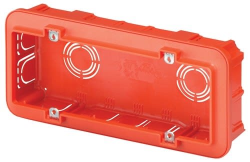 GEWISS - GEWGW24406 SCATOLA AD ALTA CAPIENZA PER SERIE CIVILI MODULARI - BIG BOX - HALOGEN FREE - 6 POSTI - 194X90X50