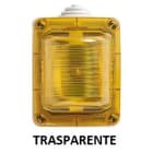 GEWISS - GEWGW27418 SPIA DI SEGNALAZIONE - 15W - 230V - DIFFUSORE TRASPARENTE - IP55- GRIGIO RAL 7035