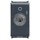 GEWISS - GEWGW30007 INTERRUTTORE BIP.10A CON CHIAVE