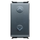 GEWISS - GEWGW30034 PULSANTE UNIPOLARE 250V ac - DOPPIO NA 10A -CON INTERBLOCCO - SIMBOLO: SU-GIU' - 1 MODULO - PLAYBUS