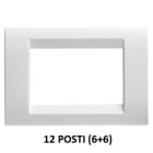 GEWISS - GEWGW32028 PLACCA 12M BIANCO NUVOLA PLAYBUS