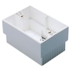 GEWISS - GEWGW32432 SCATOLA PARETE - UNIVERSALI - 1/2/3 POSTI - NERO TONER - SYSTEM/PLAYBUS