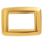 GEWISS - GEWGW32763 PLACCA 3 P.ORO ANTICO PLAYBUS YOUNG