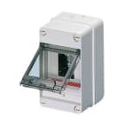 GEWISS - GEWGW40001 CENTRALINO - PARETI CON CENTRINI DI FORATURA - PREDISPOSTO PER ALLOGGIAMENTO MORSETTIERE - 4M IP55