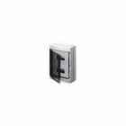 GEWISS - GEWGW40125 CENTRALINO PREDISPOSTO PER ALLOGGIAMENTO MORSETTIERE- STANDARD TEDESCO - (12X3)36MODULI -IP65- MORSETTIERA E FLANGE PASSACAVI - PORTA TRASPARENTE FUMÉ