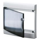 GEWISS - GEWGW40538 PORTA TRASPARENTE FUMÉ CON CORNICE PER FINITURA CENTRALINI STANDARD FRANCESE SENZA PORTA - IP40 - 39 MODULI