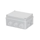 GEWISS - GEWGW44006 CASSETTA DI DERIVAZIONE CON COPERCHIO BASSO A VITE - IP55 - DIMENSIONI INTERNE 150X110X70 - PARETI CON PASSACAVI - GRIGIO RAL 7035