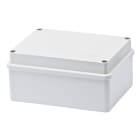 GEWISS - GEWGW44206 CASSETTA DI DERIVAZIONE CON COPERCHIO BASSO A VITE - IP56 - DIMENSIONI INTERNE 150X110X70 - PARETI LISCE - GRIGIO RAL 7035