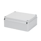 GEWISS - GEWGW44209 CASSETTA DI DERIVAZIONE CON COPERCHIO BASSO A VITE - IP56 - DIMENSIONI INTERNE 300X220X120 - PARETI LISCE - GRIGIO RAL 7035