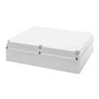 GEWISS - GEWGW44211 CASSETTA DI DERIVAZIONE CON COPERCHIO BASSO A VITE - IP56 - DIMENSIONI INTERNE 460X380X120 - PARETI LISCE - GRIGIO RAL 7035