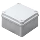 GEWISS - GEWGW44236 CASSETTA DI DERIVAZIONE CON COPERCHIO BASSO E VITI A 1/4 DI GIRO - IP55 - DIMENSIONI INTERNE 150X110X70 - PARETI LISCE - GRIGIO RAL 7035