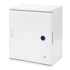 GEWISS - GEWGW46001F QUADRO POLIESTERE PORTA CIECA MUNITA DI SERRATURA - 250X300X160 - IP66 - GRIGIO RAL 7035
