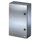 GEWISS - GEWGW46056 QUADRO ACCIAIO INOX SATINATO PORTA CIECA MUNITA DI SERRATURA 585X800X300 - IP55
