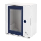 GEWISS - GEWGW46201F QUADRO POLIESTERE PORTA TRASPARENTE MUNITA DI SERRATURA - 250X300X160 - IP66 - GRIGIO RAL 7035