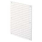 GEWISS - GEWGW46408 PIASTRA DI FONDO FORATA - IN MATERIALE ISOLANTE - PER QUADRI 250X300