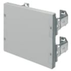 GEWISS - GEWGW46479F PANNELLO CIECO - FAST AND EASY - ALTEZZA 2 MODULO - PER QUADRI B=800MM - GRIGIO RAL7035
