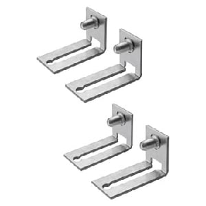 GEWISS - GEWGW46521F STAFFA FISSAGGIO MONTANTI E PIASTRE F&E