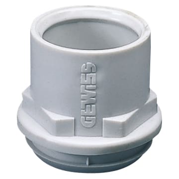 GEWISS - GEWGW50426 RACCORDO D.37 PER TUBO D.40-IP44 GRIGIO