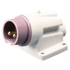 GEWISS - GEWGW60472 SPINA FISSA DA PARETE A 90° - IP44 - 2P 16A 20-25 e 40-50V 50-60HZ c.c. - BIANCO - 10H - CABLAGGIO A VITE