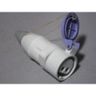 GEWISS - GEWGW62064 PRESA MOBILE DIRITTA - IP44 - 2P 16A 20-25V 50-60HZ VIOLA - S.R. - CABLAGGIO A VITE