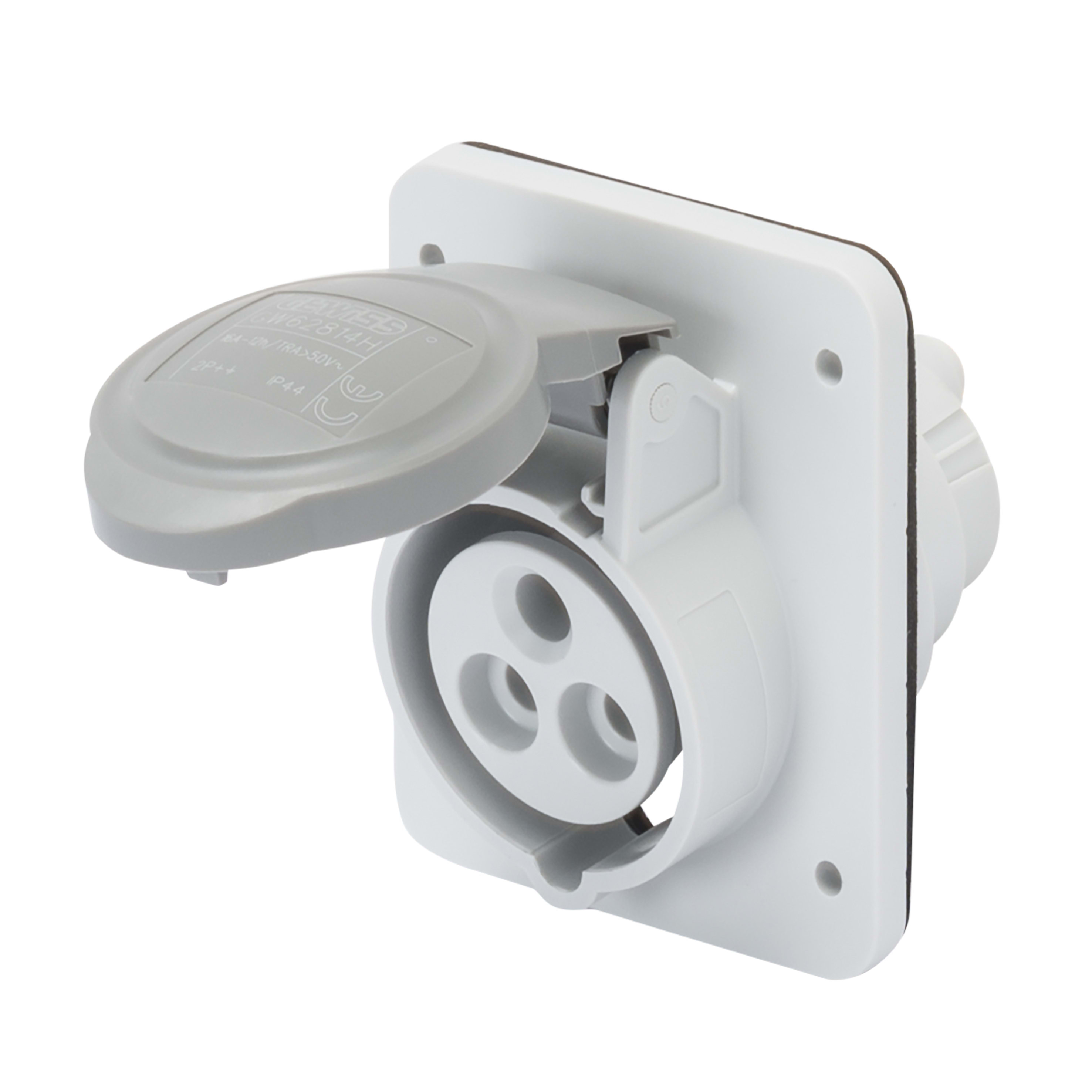 GEWISS - GEWGW62817H PR.INC.10 HP IP44 2P+T 16A >250VCC8H