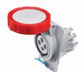 GEWISS - GEWGW62850H PR.INC.10° HP IP67 2P+T 16A >50÷250VCC3H