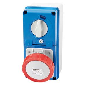GEWISS - GEWGW66223N PR.BL IP67 C.F.2P+T 16A 110V 4H CBF