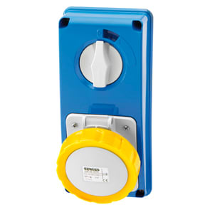 GEWISS - GEWGW66301N PR.BL IP67 S.F.2P+T 16A 110V 4H SBF
