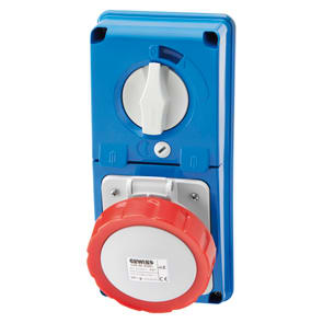 GEWISS - GEWGW66335N PR.BL IP67 S.F.3P+T 32A 110V 4H CBF