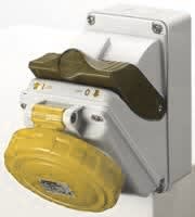 GEWISS - GEWGW66435 COMBIBLOC - SENZA FONDO - IP44 - 3P+T 32A 100-130V - 50/60HZ 4H