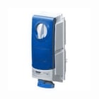 GEWISS - GEWGW66538 PRESA BL.IP66 S.F.2P+T 16A 230V 6H DIR