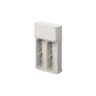 GEWISS - GEWGW66691 BASE MODULARE 2 PRESE BL.16/32A SBF IP55
